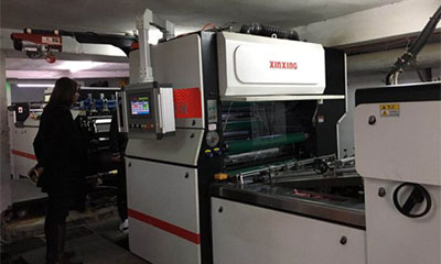 Xinxing Laminating Machine Running Well in Indian Customer’s workshop